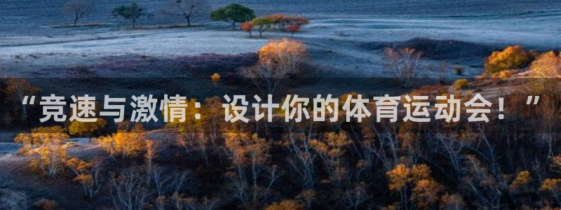 bbin视讯：“竞速与激情：设计你的体育运动会！”