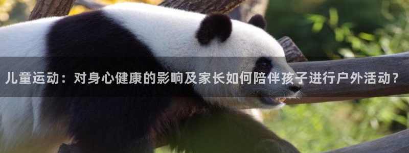 bbin视讯：儿童运动：对身心健康的影响及家长如何陪伴孩子进行户外活动？