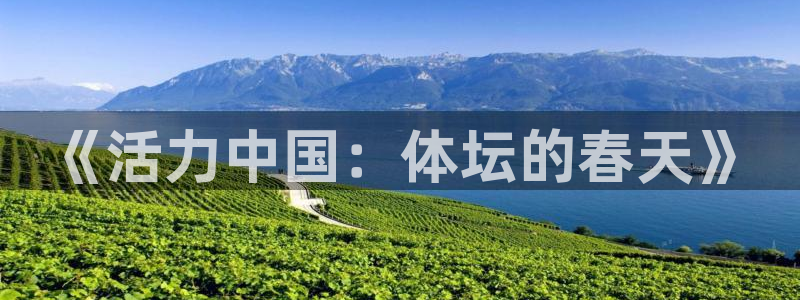bbin视讯游戏官网：《活力中国：体坛的春天》