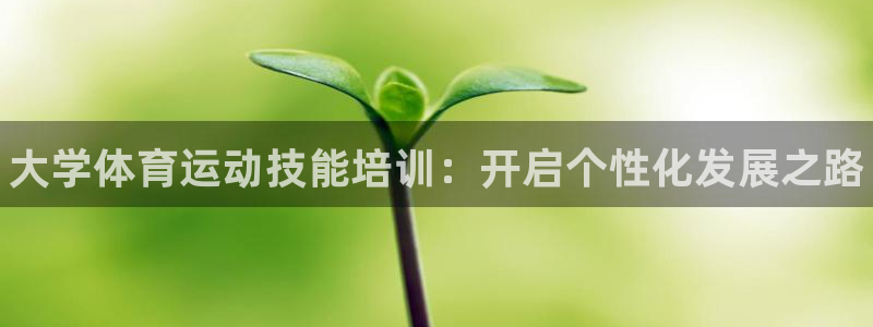 bbin视讯：大学体育运动技能培训：开启个性化发展之路