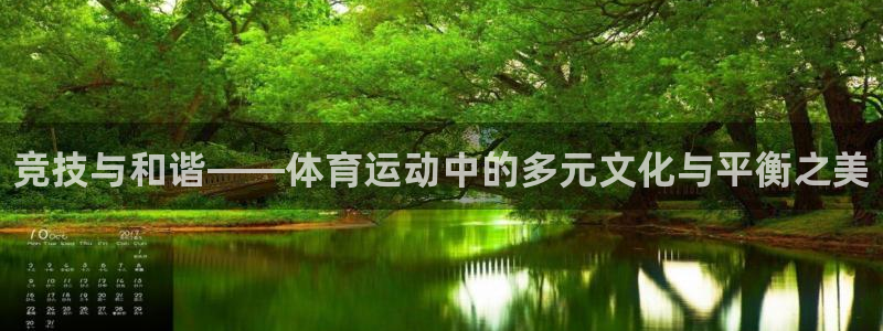 bbin视讯：竞技与和谐——体育运动中的多元文化与平衡之美
