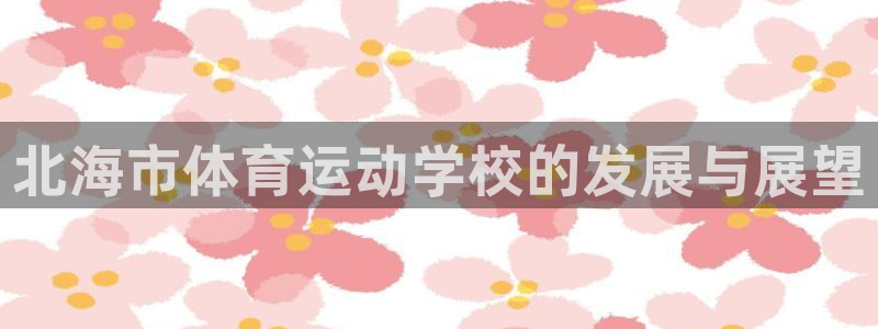 bbin视讯下：北海市体育运动学校的发展与展望